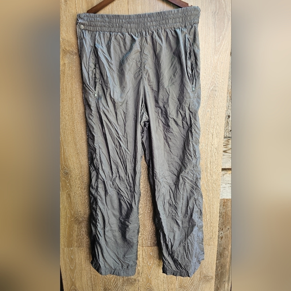 Free People Movement Adora Packable Track Pants Oyster Gray Womens Size Large